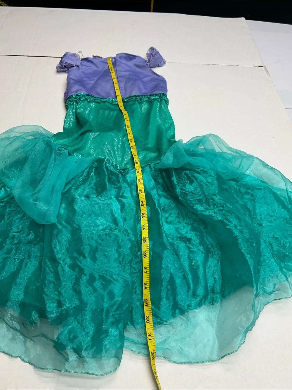 Disney Princess Ariel The Little Mermaid Costume Dress Toddler Girls Size 3T-4T